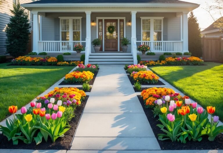 10 Front Yard Garden Ideas to Enhance Curb Appeal and Functionality