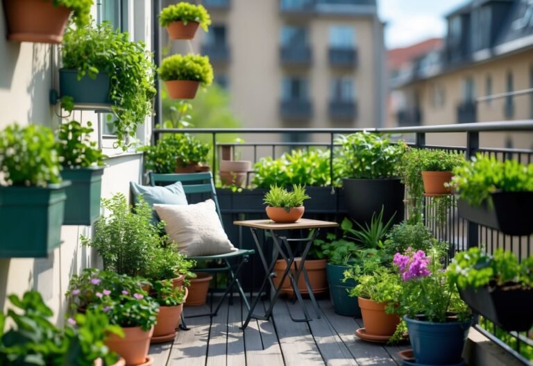 Small Balcony Garden Design: Smart Space-Saving Ideas for Urban Homes