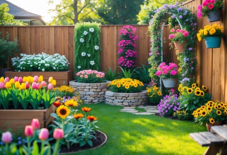 7 Backyard Flower Garden Ideas to Transform Small Yards Into Colorful Retreats