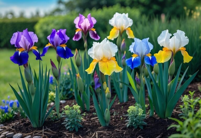 7 Iris Flowers Garden Ideas for Stunning Color, Structure, and Low-Maintenance Design