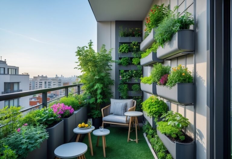 Vertical Balcony Garden Design Ideas: Clever Small-Space Solutions for Lush Vertical Planting