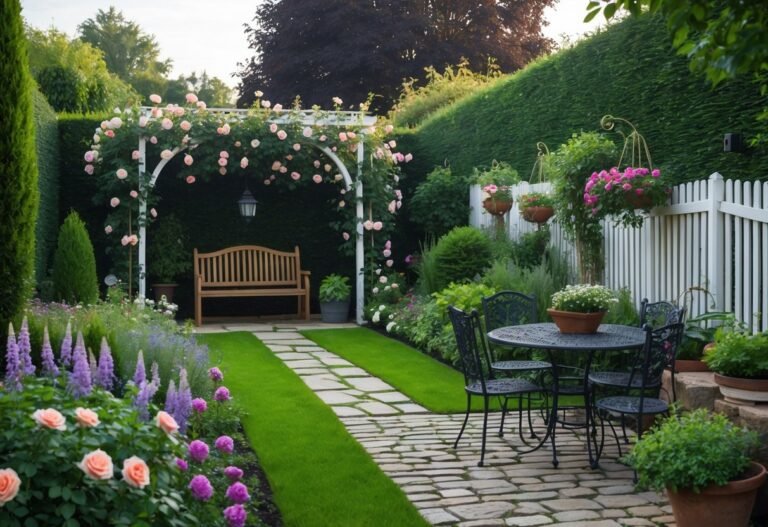 9 English Garden Backyard Ideas for Timeless, Low-Maintenance Charm