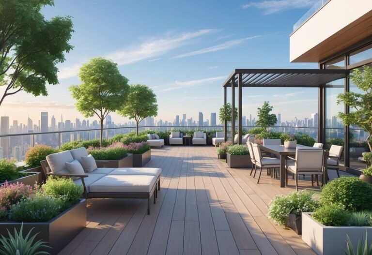 Penthouse Rooftop Terrace Garden Design Tips for Luxury Urban Living