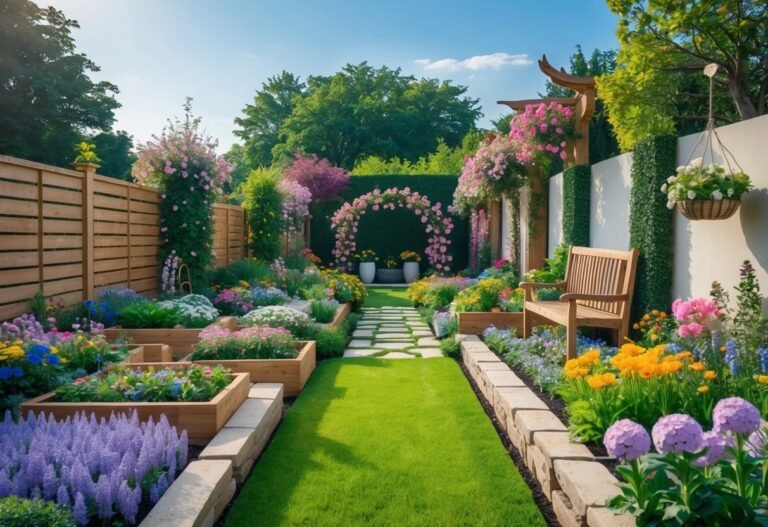10 Flower Garden Backyard Ideas to Transform Small Spaces Into Vibrant Retreats
