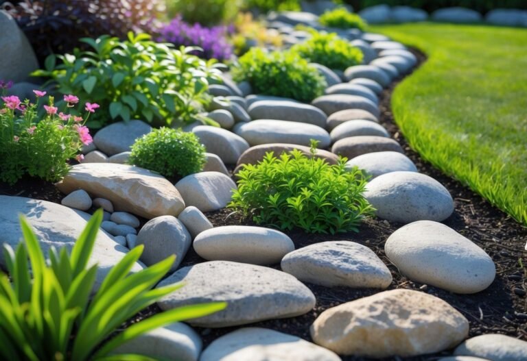 Rock Garden Border Design Ideas: Creative Layouts, Plants, and Hardscape Tips