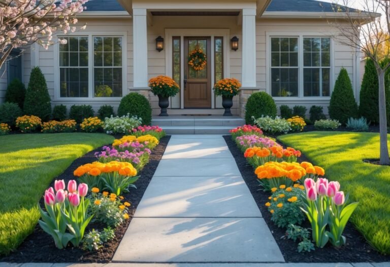 12 Flower Bed Ideas in Front of House — Confident Designs and Practical Tips