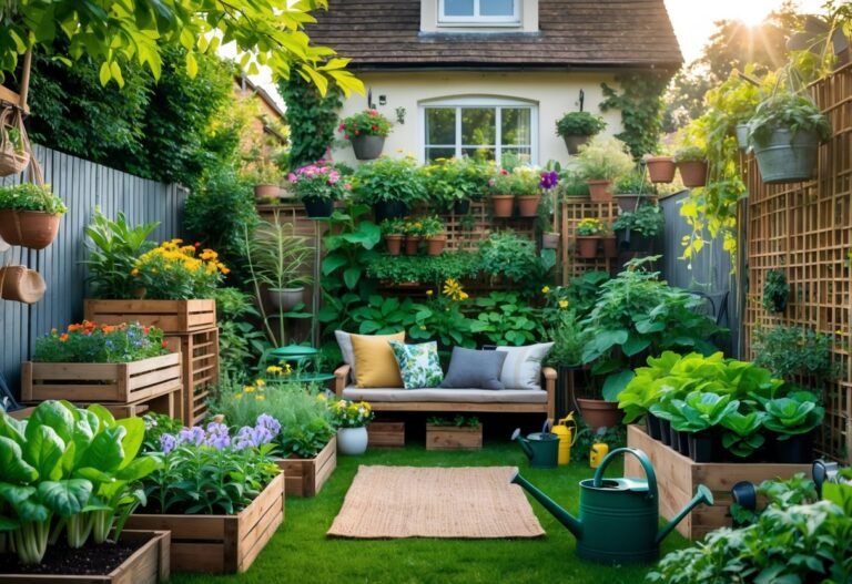 Home Garden Ideas for Small Spaces and Low-Maintenance Success
