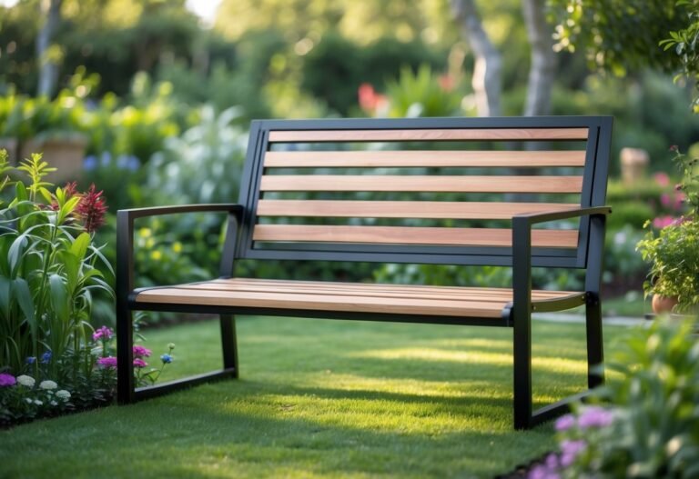 7 Garden Bench Ideas for Small Yards, Patios, and DIY Builds