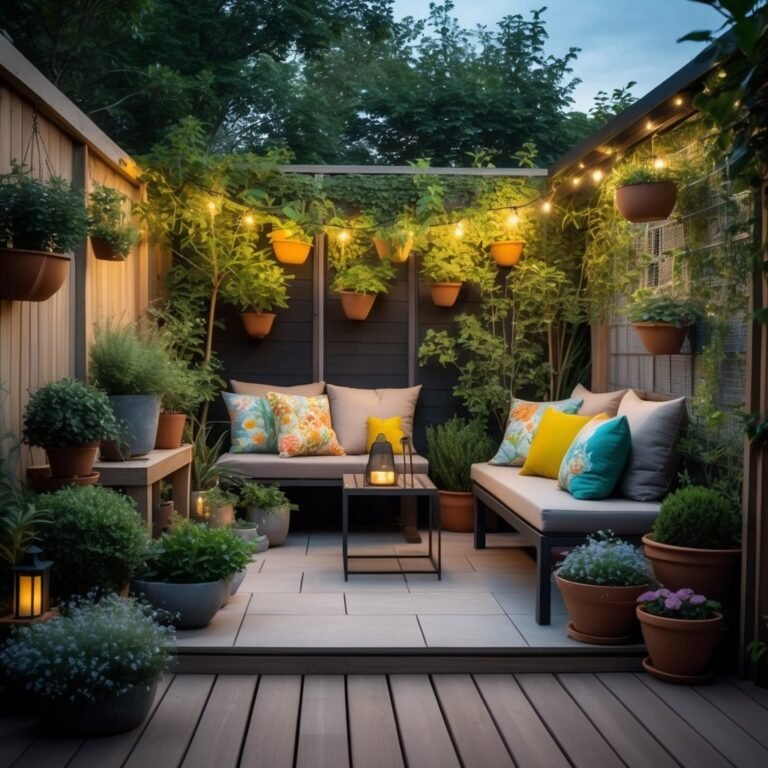 Small Patio Garden Setup Ideas: Space-Saving Designs, Plant Picks, and Easy Care Tips