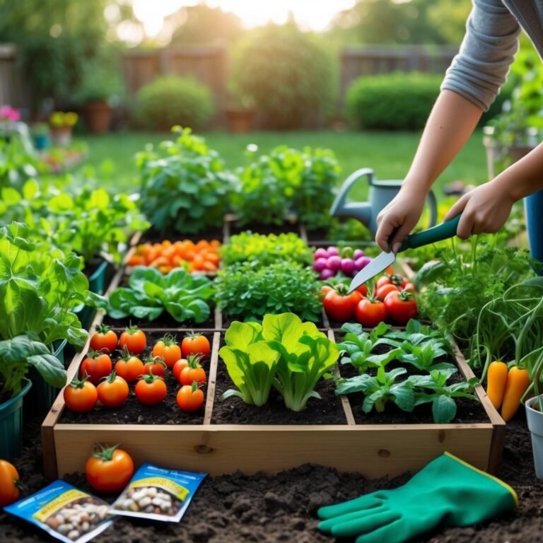 How to Grow 16 Vegetables in a 4×4 Garden Bed (Beginner Guide)