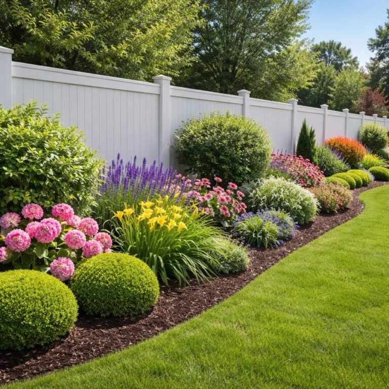 Upgrad Your Yard: 12 Easy and Beautiful Fence Line Landscaping