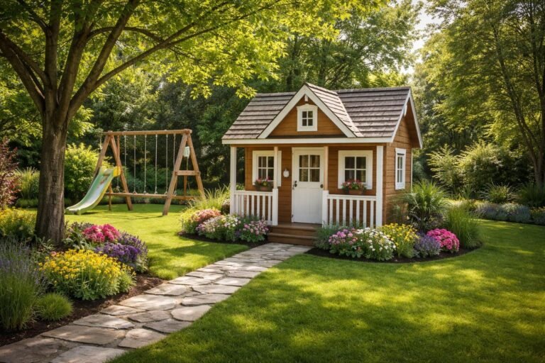 Backyard Playhouse Design: Practical Ideas and Plans for Every Yard